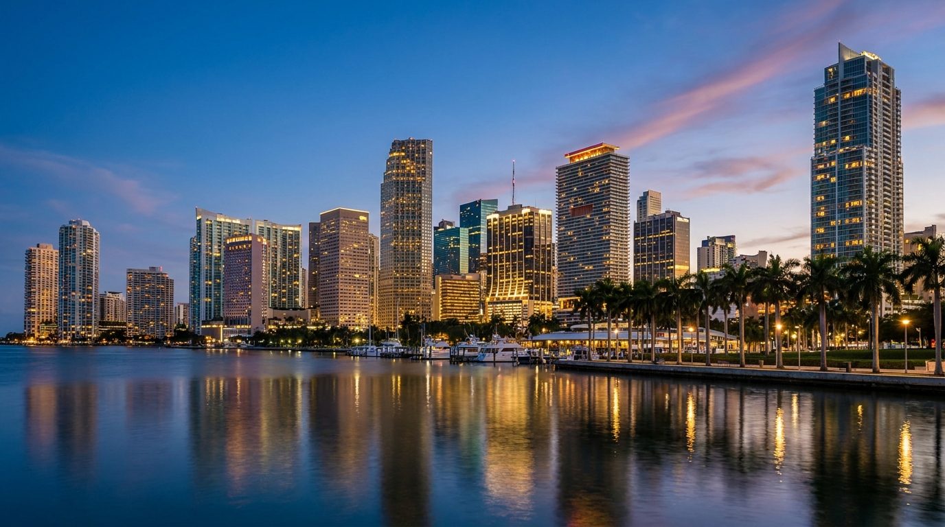 Skyline di Miami